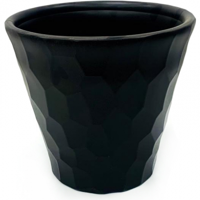 Кашпо гексагональное (Чёрный)