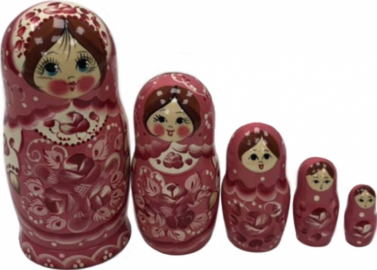 Матрешка Розочка
