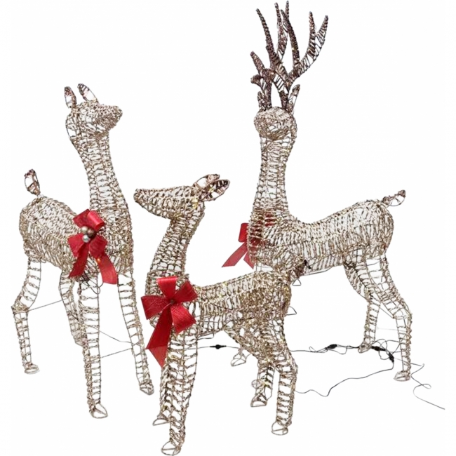 Семья оленей