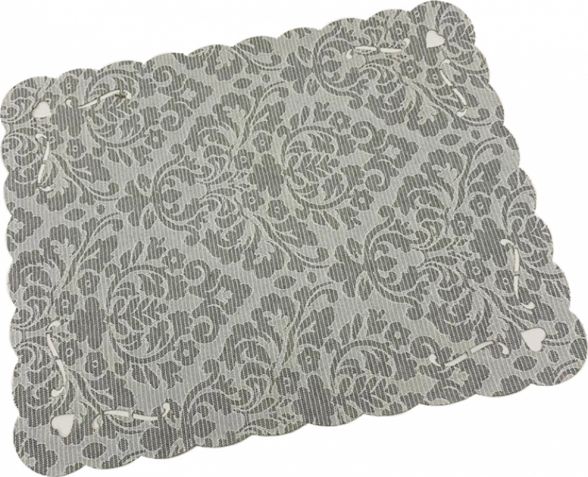 Салфетка текстильная Silver Monogram