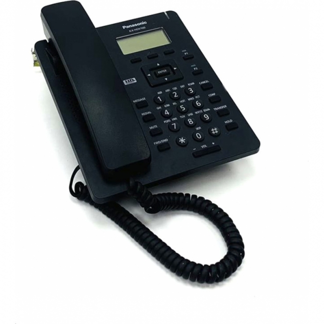 стационарный черный Panasonic KX-HDV100