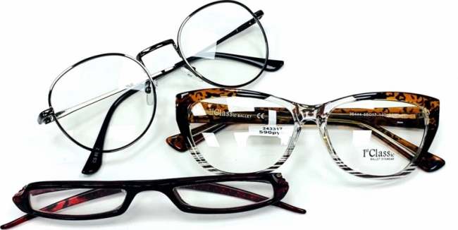 без диоптрий в ассортименте