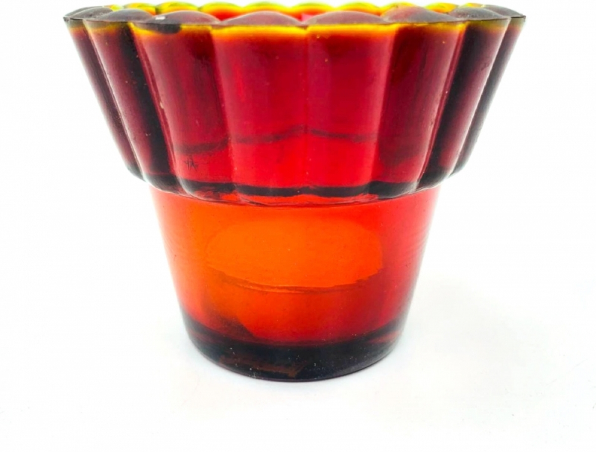 Подсвечник стеклянный Red
