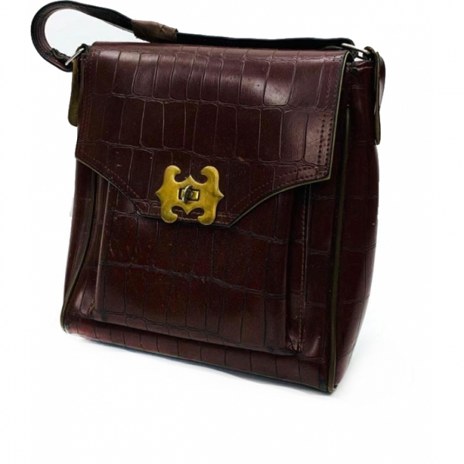 клатч кожаная Bordeaux