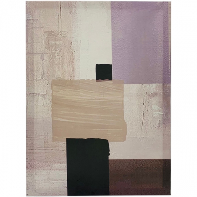 Картина абстракция Бежевый куб