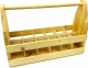 деревянный для бутылок с ручкой 12 ячеек