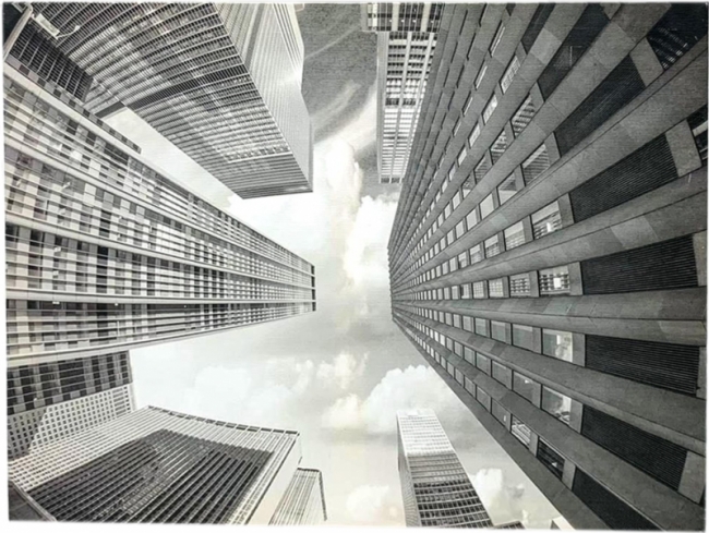 Картина Высотные дома