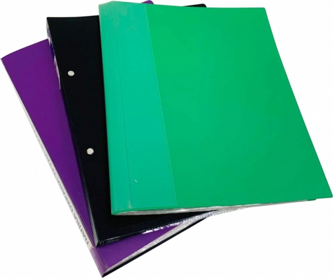 с файлами А4 в ассортименте