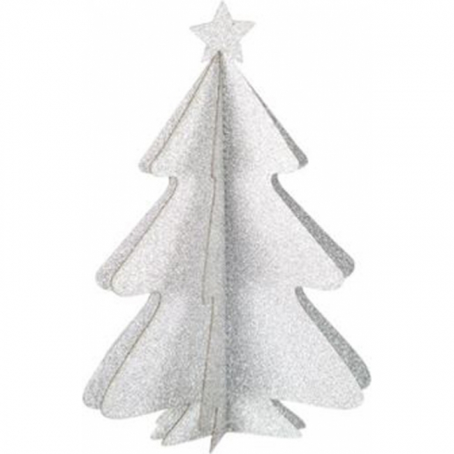 Елки с блестками