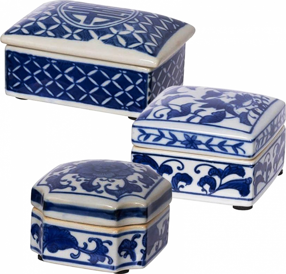 Комплект шкатулок Chinese blue