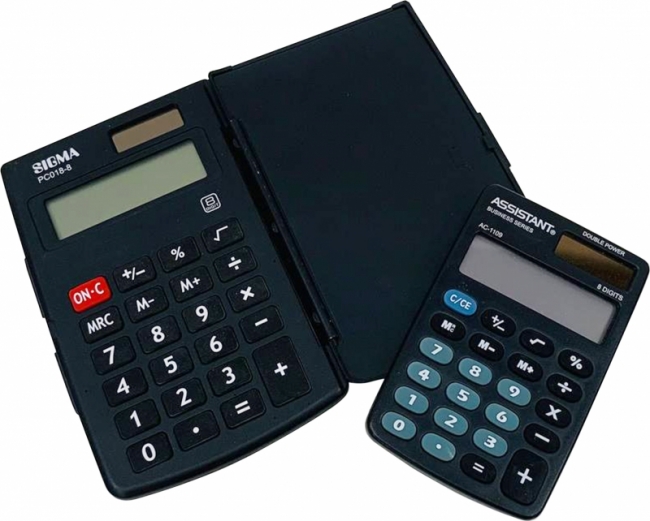 Калькулятор мини в ассортименте