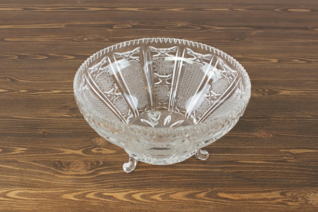 хрустальный на ножках